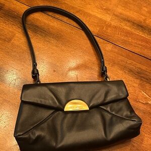 Ted Baker London Black Crossbody Bag with Gold Accent